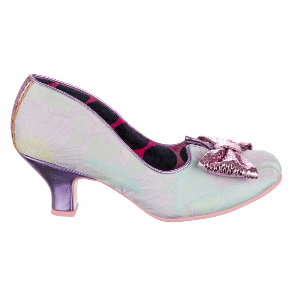 NWOT + Free Tote Irregular Choice Dazzling Diva EU37/US6.5
